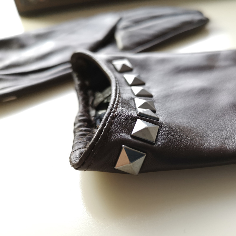 Gants en cuir véritable doublé - Leather Driving Glove avis et prix
