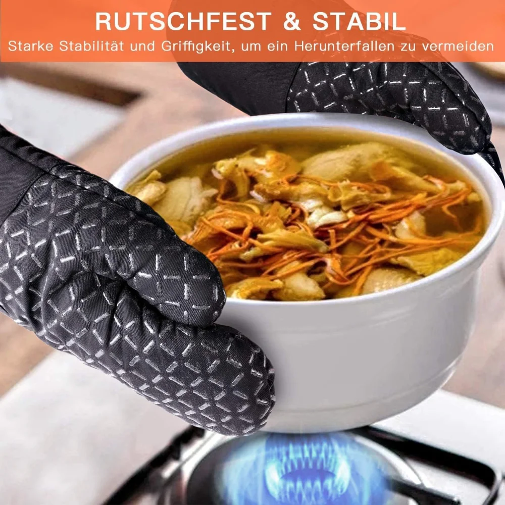 4 paires de gants de cuisine e - Heat Resistant Glove avis et prix