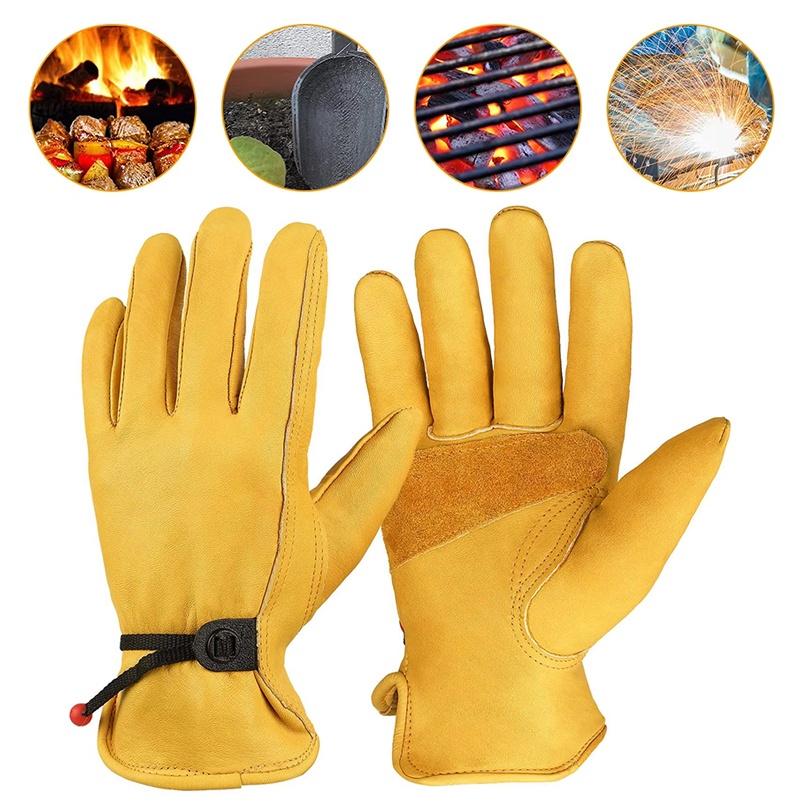 1 paire de gants de travail en - Leather Driving Glove avis et prix