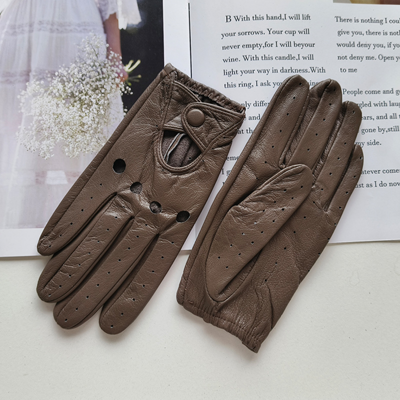 Gants de conducteur fins en pe - Leather Driving Glove avis et prix